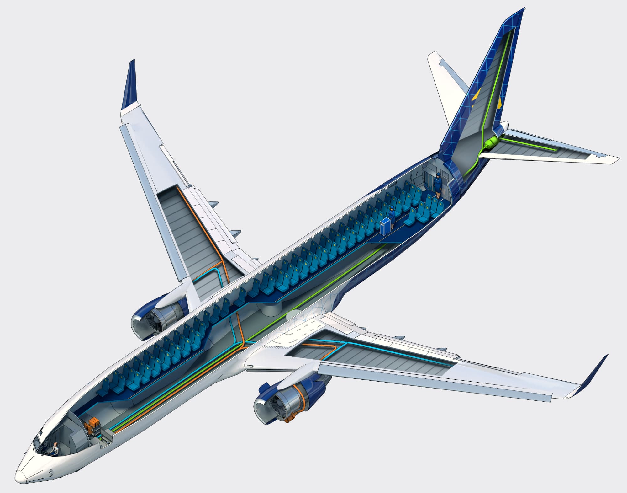 Scandlearn aviation training b737  electrics  output