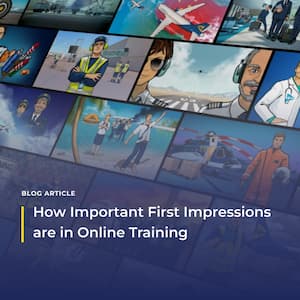 How Important First Impressions are in Online Training - Landing page thumbnail
